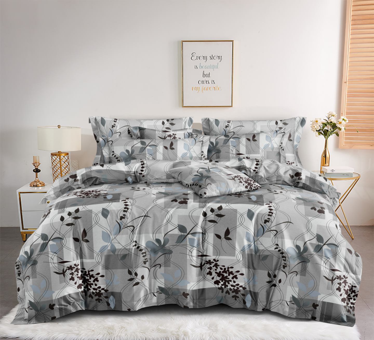 Σετ Σεντόνια 160x240 με Παπλωματοθήκη & Μαξιλαροθήκη