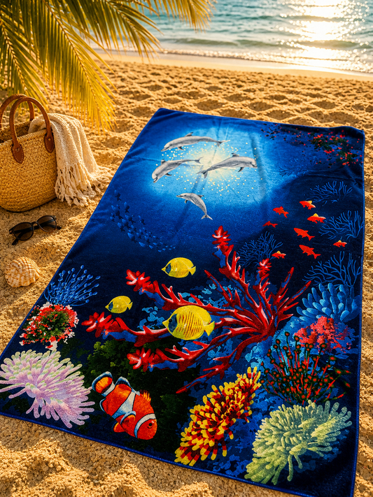 Πετσέτα Θαλάσσης Microfiber 90x150 – Ελαφριά & Απορροφητική
