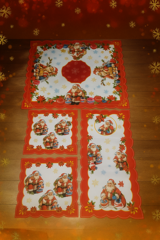 Χριστουγεννιατικο σετ 4 τεμαχιων