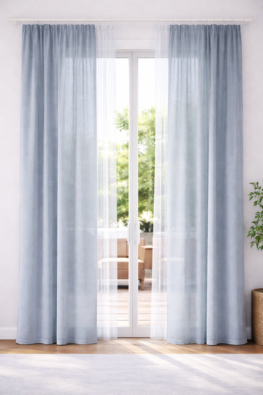 🪟 Κουρτίνα Λεπτής Σκίασης – Φυσικό Φως & Κομψότητα στον Χώρο 1+1 ΔΩΡΟ