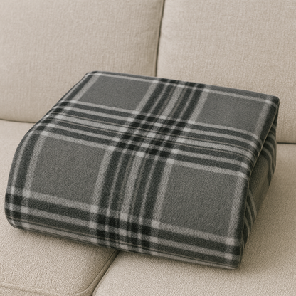 Fleece Κουβέρτα 220×240 εκ. – Υπέρδιπλη Απαλή & Ζεστή