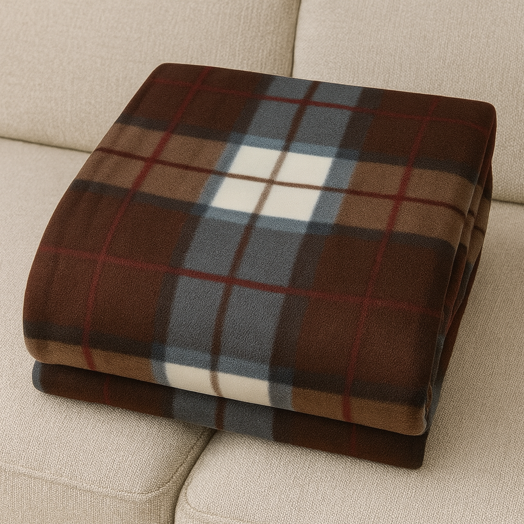 Fleece Κουβέρτα 220×240 εκ. – Υπέρδιπλη Απαλή & Ζεστή