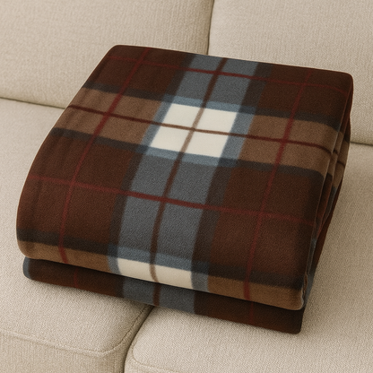 Fleece Κουβέρτα 220×240 εκ. – Υπέρδιπλη Απαλή & Ζεστή