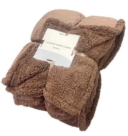 Υπέρδιπλη Κουβέρτα Γούνα 220x240