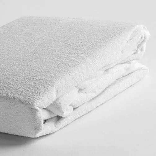 Αδιάβροχο Επίστρωμα με Περιμετρική Φάσα - Λευκό