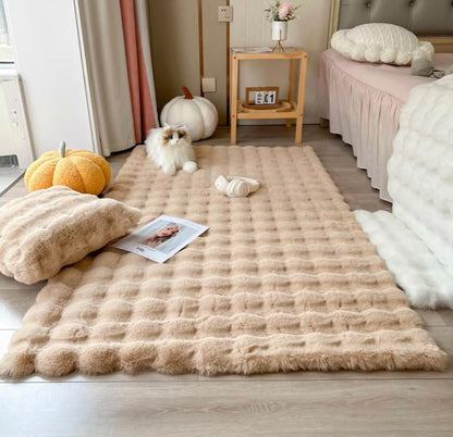 Διαδρομος απο τεχνιτη γουνα κουνελιου 60×150