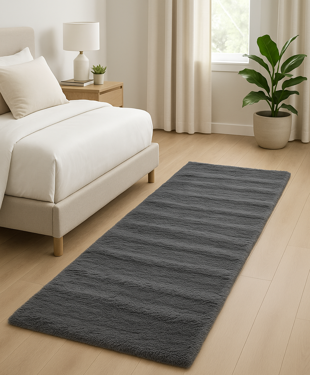 Rabbit Fur Style Διάδρομος 60×140 εκ – Τεχνητή Γούνα Κουνελιού
