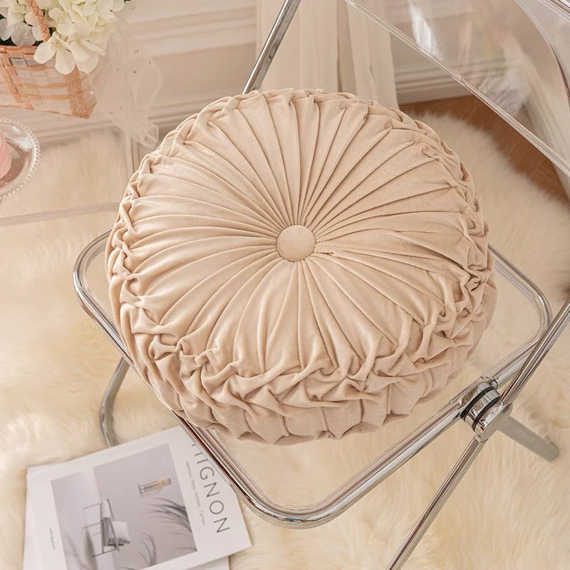 Στογγυλα μαξιλαρια διακοσμιτικα βελουτε 40cm