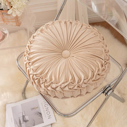 Στογγυλα μαξιλαρια διακοσμιτικα βελουτε 40cm