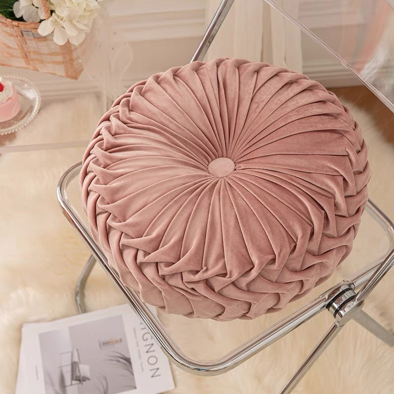 Στογγυλα μαξιλαρια διακοσμιτικα βελουτε 40cm