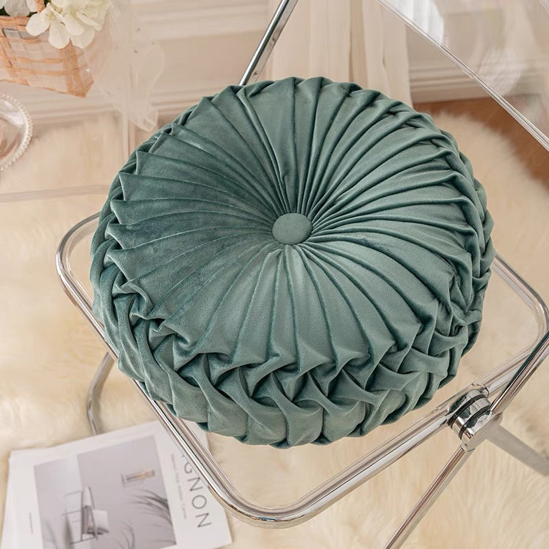 Στογγυλα μαξιλαρια διακοσμιτικα βελουτε 40cm