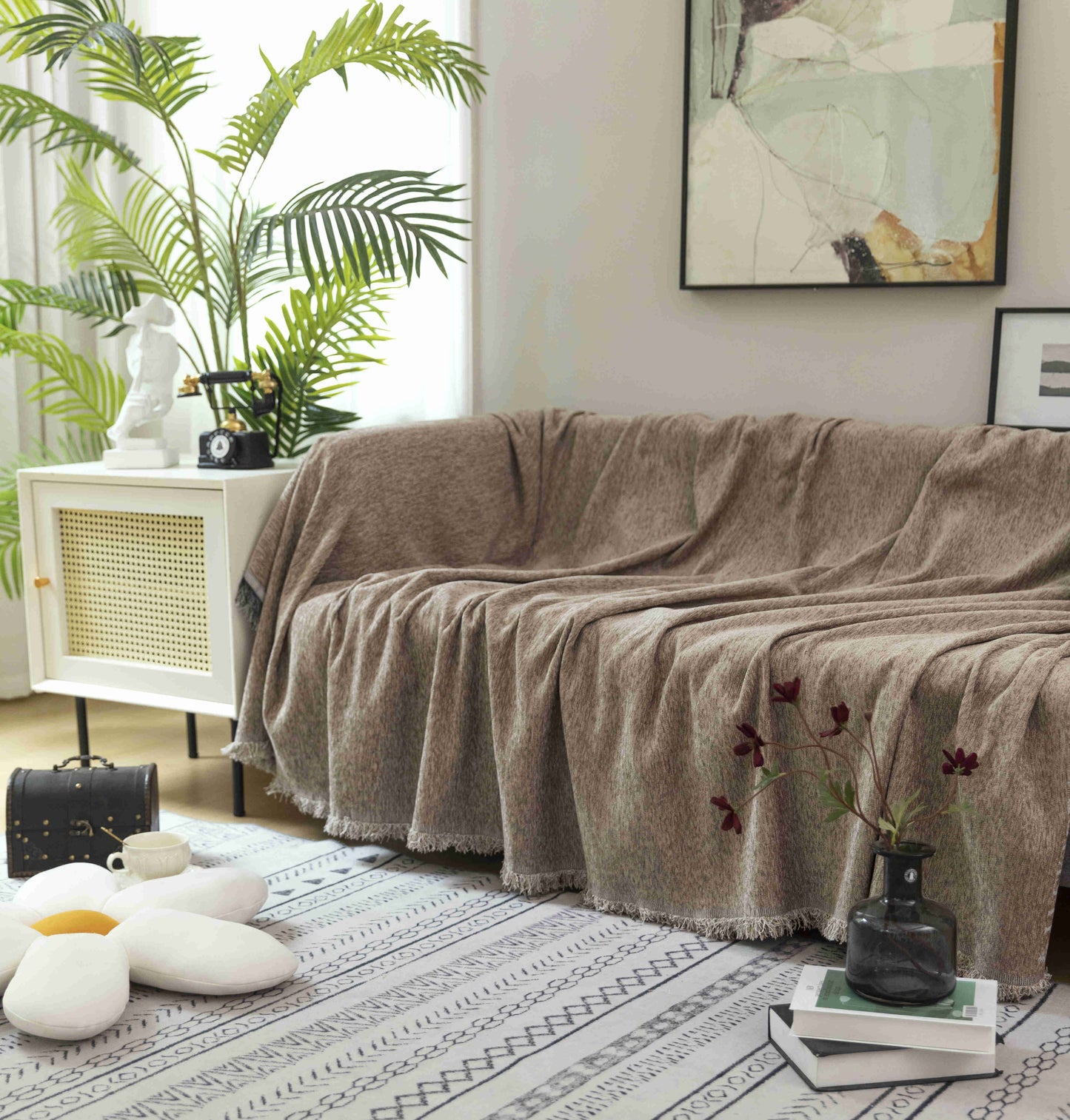 Ριχτάρι Καναπέ Σενίλ – Πολυθρόνα, Διθέσιος & Τριθέσιος