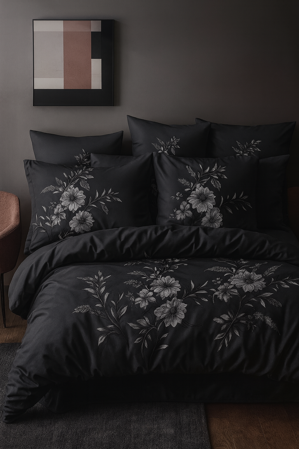 Παπλωματοθήκη Εμπριμέ Υπέρδιπλη 220x240