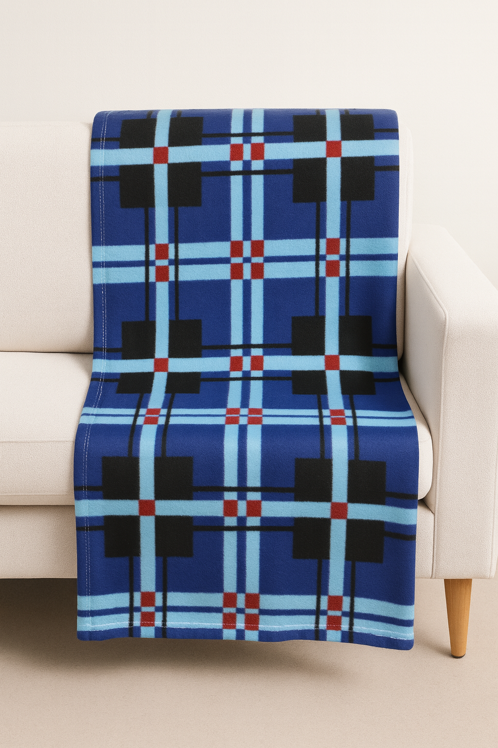 Κουβέρτα Φλις Καρό