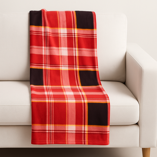 Κουβέρτα Φλις Καρό