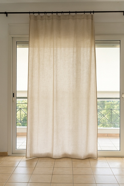 Έτοιμη Κουρτίνα με Τρέσσα 280x300 εκ.