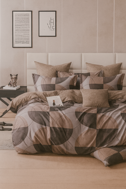 Σετ Μονά Σεντόνια 3 Τεμαχίων 160x240 με Λάστιχο & Μαξιλαροθήκη