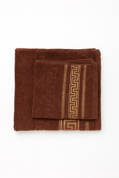 Σετ Πετσέτες Μπάνιου & Προσώπου 100% Βαμβάκι (50x90 & 70x140)