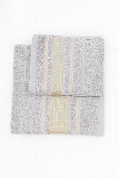 Σετ Πετσέτες Μπάνιου & Προσώπου 100% Βαμβάκι (50x90 & 70x140)