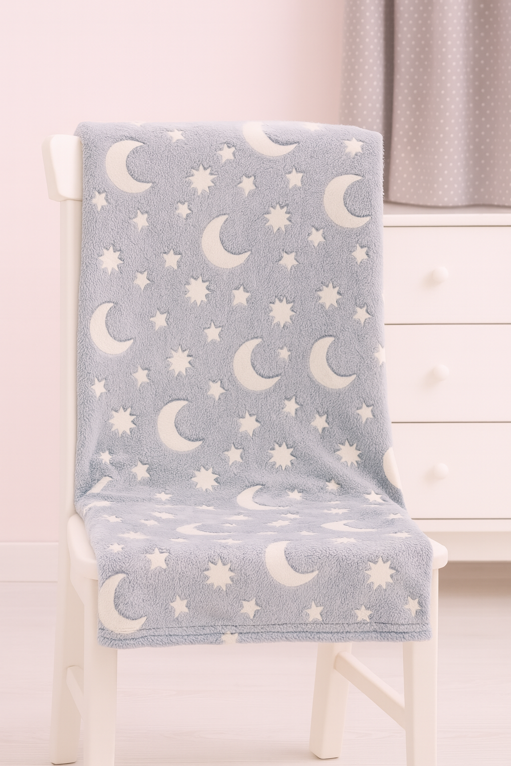 Παιδική Κουβέρτα Φωσφορίζουσα 150x200 – Απαλή Φλις Κουβέρτα με Σχέδιο