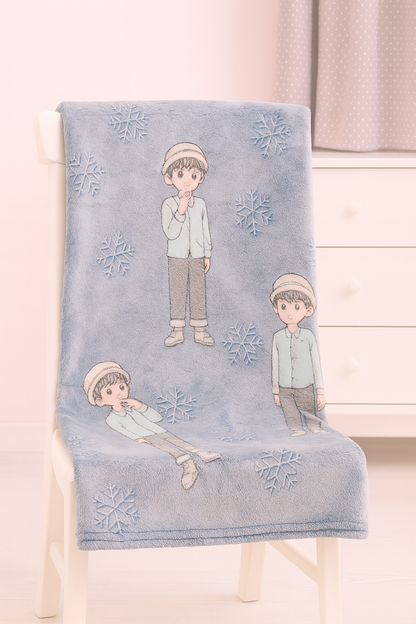 Κουβέρτα Παιδική Φωσφορίζουσα 150x200 – Ζεστή & Απαλή Fleece με Σχέδια