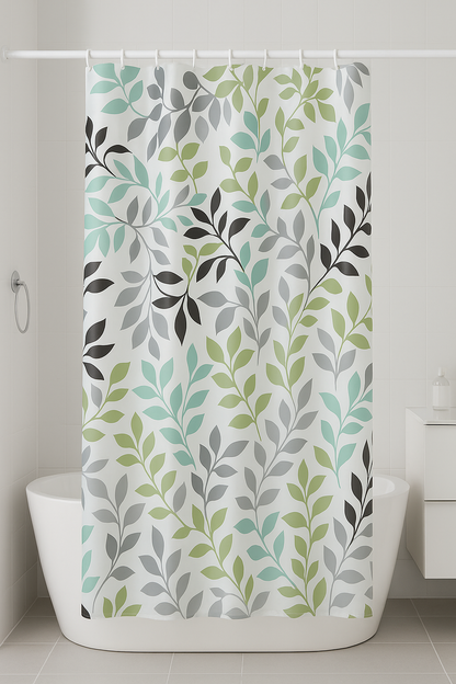 Κουρτίνα Μπάνιου 180x200 εκ. Νάιλον – Αδιάβροχη με Μοντέρνα Σχέδια
