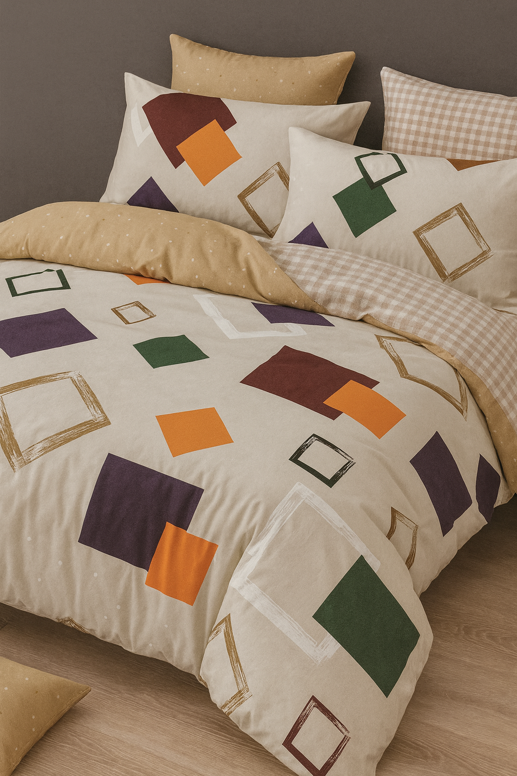 Σετ Μονά Σεντόνια 100% Βαμβάκι