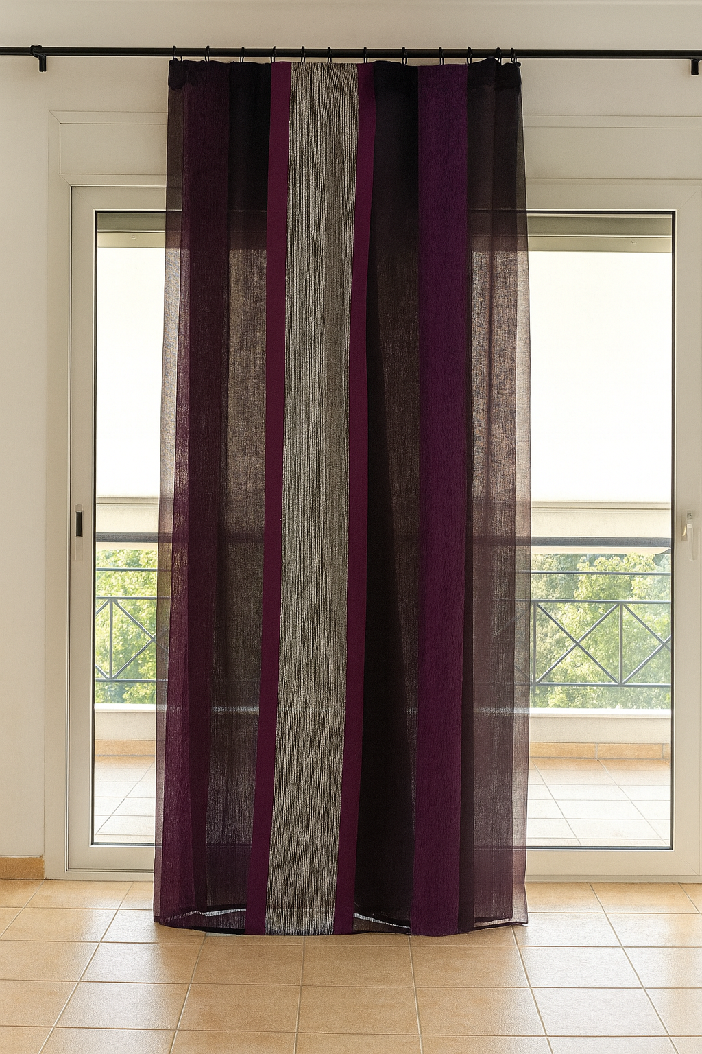 Έτοιμη Κουρτίνα με Τρέσσα 280x300 εκ.