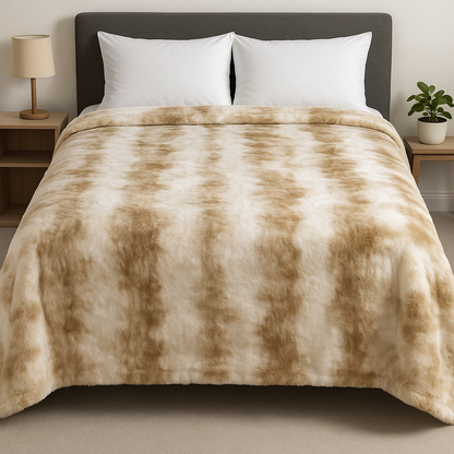 Υπέρδιπλη Κουβέρτα Δίχρωμη 220x240