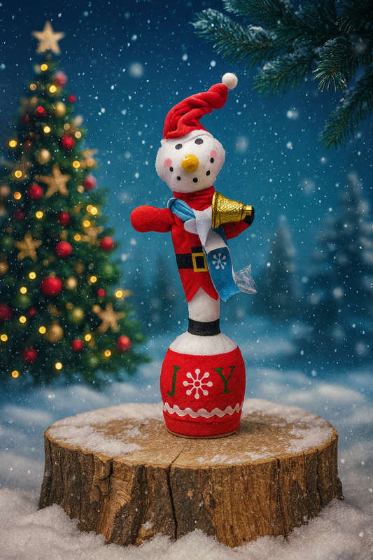 Χριστουγεννιάτικη Διακοσμητική Φιγούρα 40εκ – Τραγουδάει & Καταγράφει Φωνή