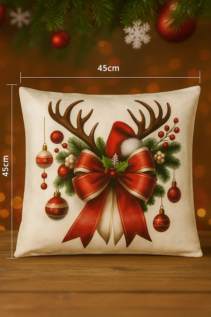 Χριστουγενιατικες μαξιλαροθηκες σετ 2 τεμαχιων