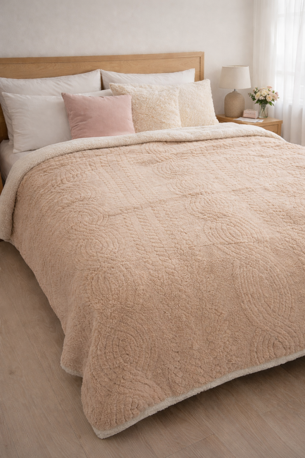 Κουβέρτα Υπέρδιπλη 200x230 με Γούνα – Extra Soft & Ζεστή