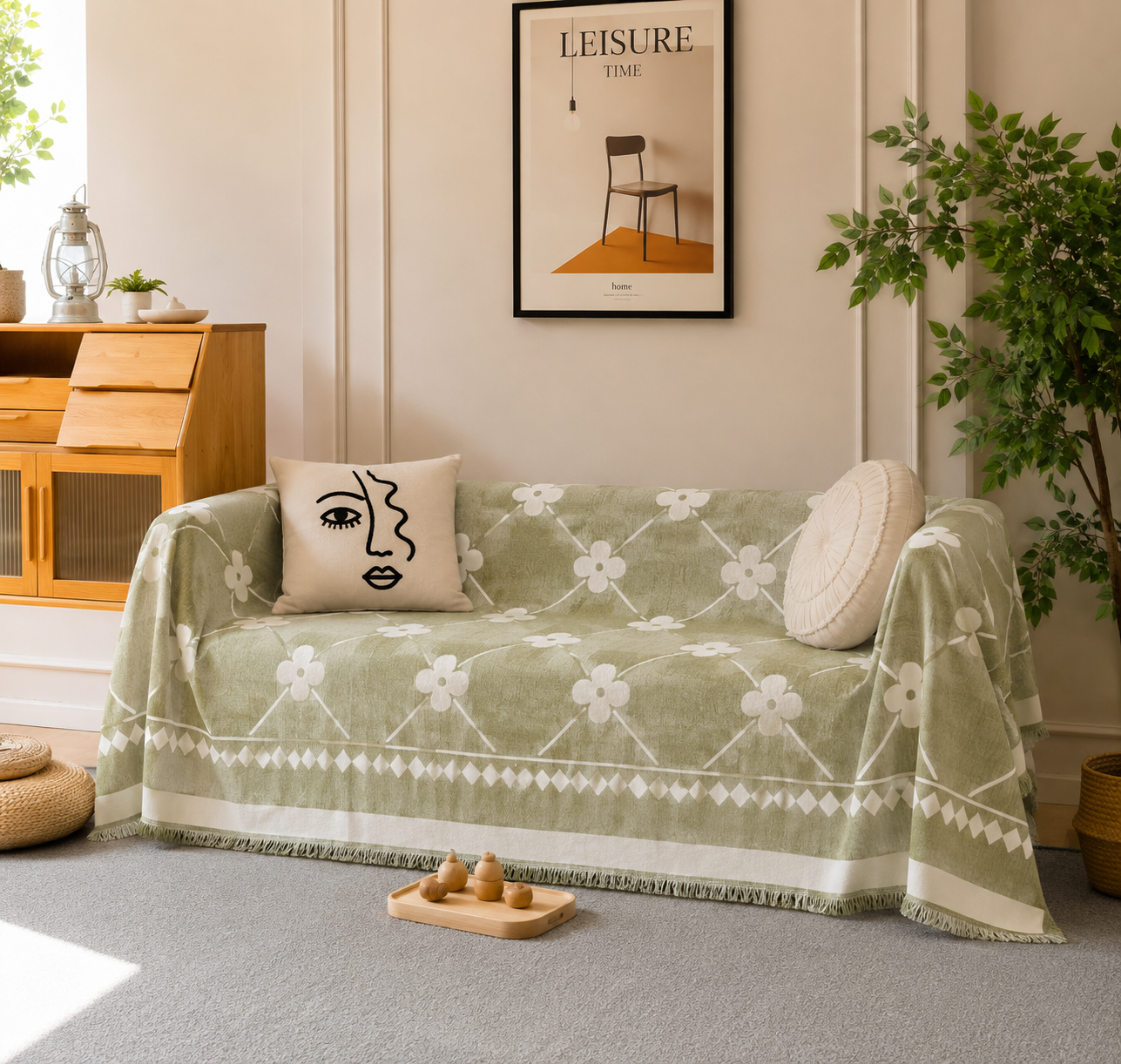 Ριχτάρι Καναπέ Premium Chenille – Πυκνή Ύφανση | 180×240 & 180×280