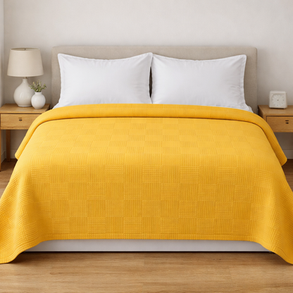 Πικέ Κουβέρτα Διπλή 200x230cm 1+1 Δώρο – Ανάγλυφη  Πικέ για Κρεβάτι