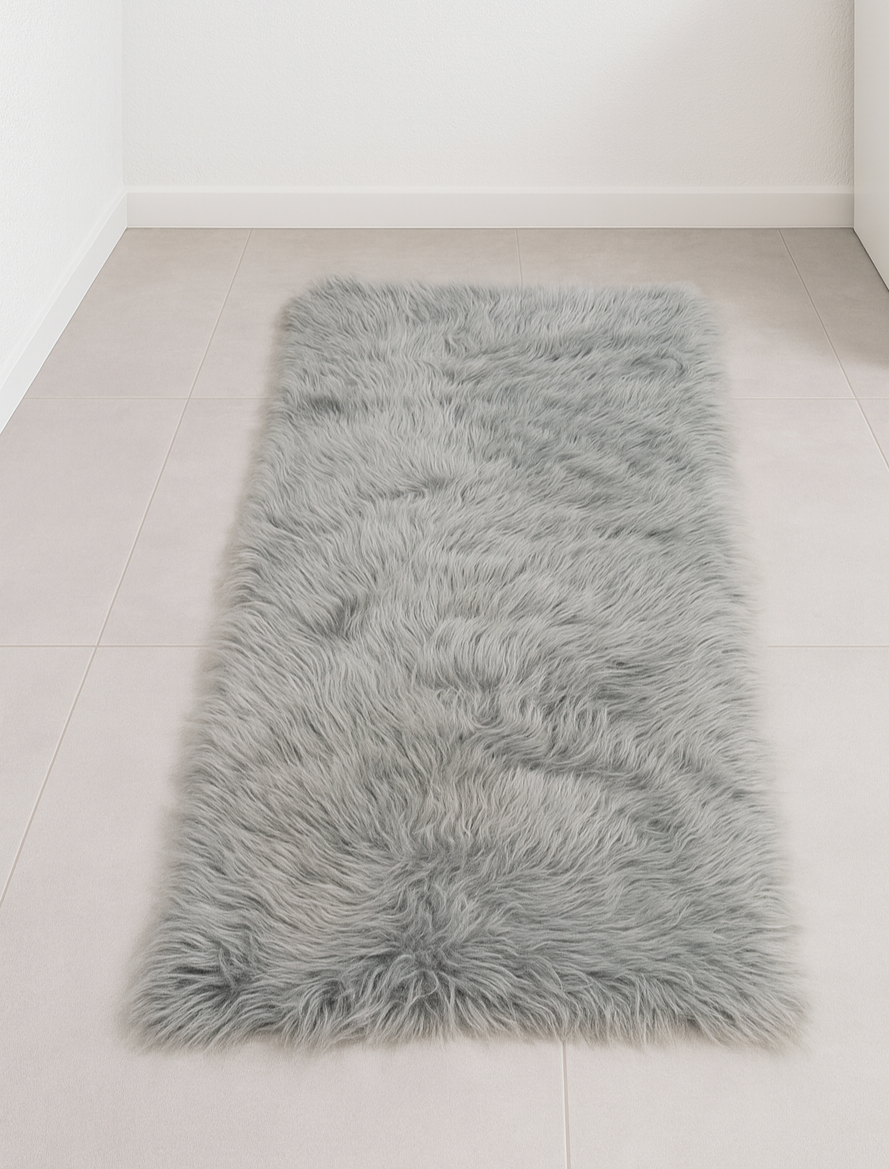 Διάδρομος Τεχνητής Γούνας 60×140 εκ – Μακριά Τρίχα & Αντιολισθητικός