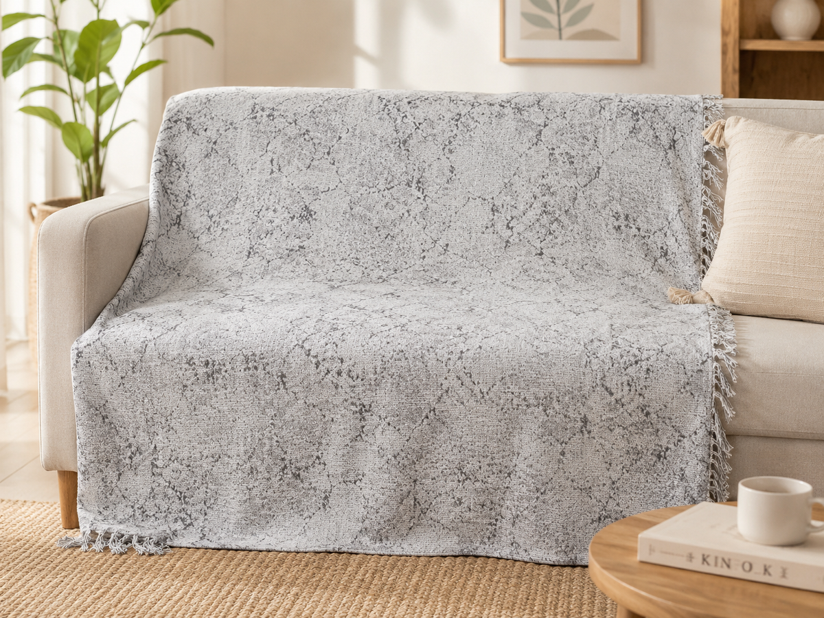 Βαμβακερό Ριχτάρι Καναπέ 180x300|All4myhome