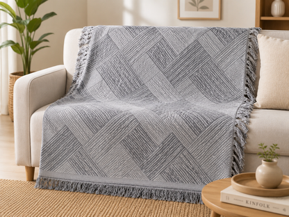 Βαμβακερό Ριχτάρι Καναπέ 180x300|All4myhome