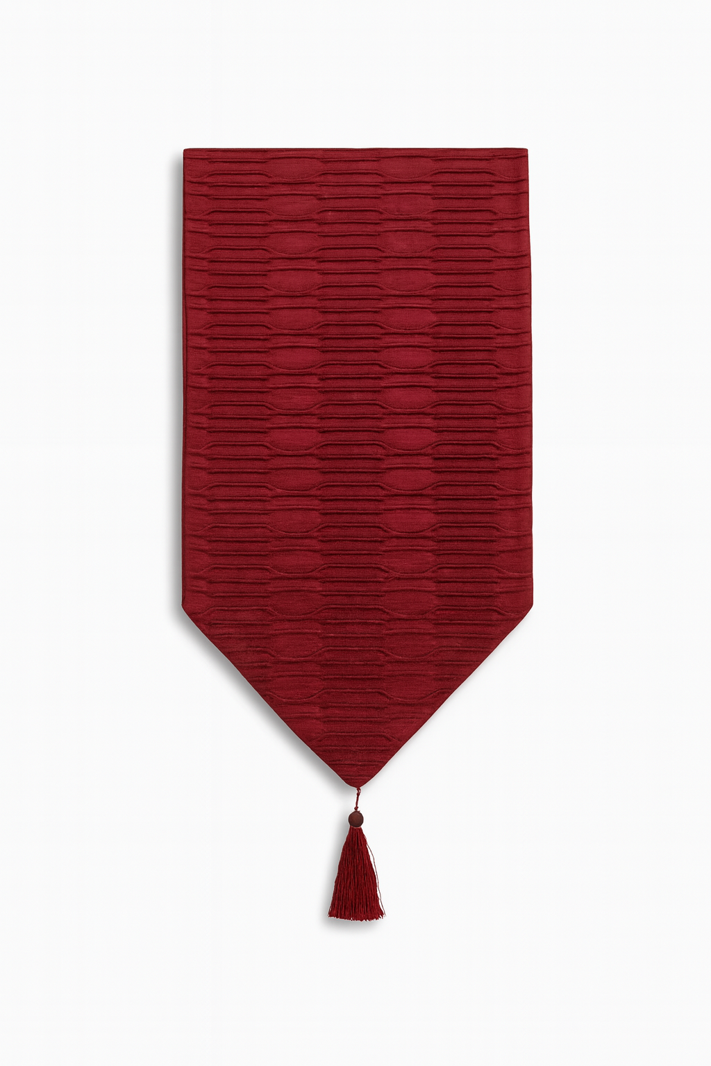 Βελουτέ Τραβέρσα 33×180 με Κρόσσια – Πολυτελής Μαλακή Διακοσμητική Τραπεζαρίας