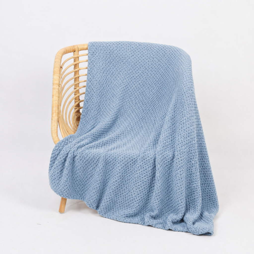 Κουβέρτα–Ριχτάρι Super Soft με Ανάγλυφη Υφή | 160×220 & 220×240 cm