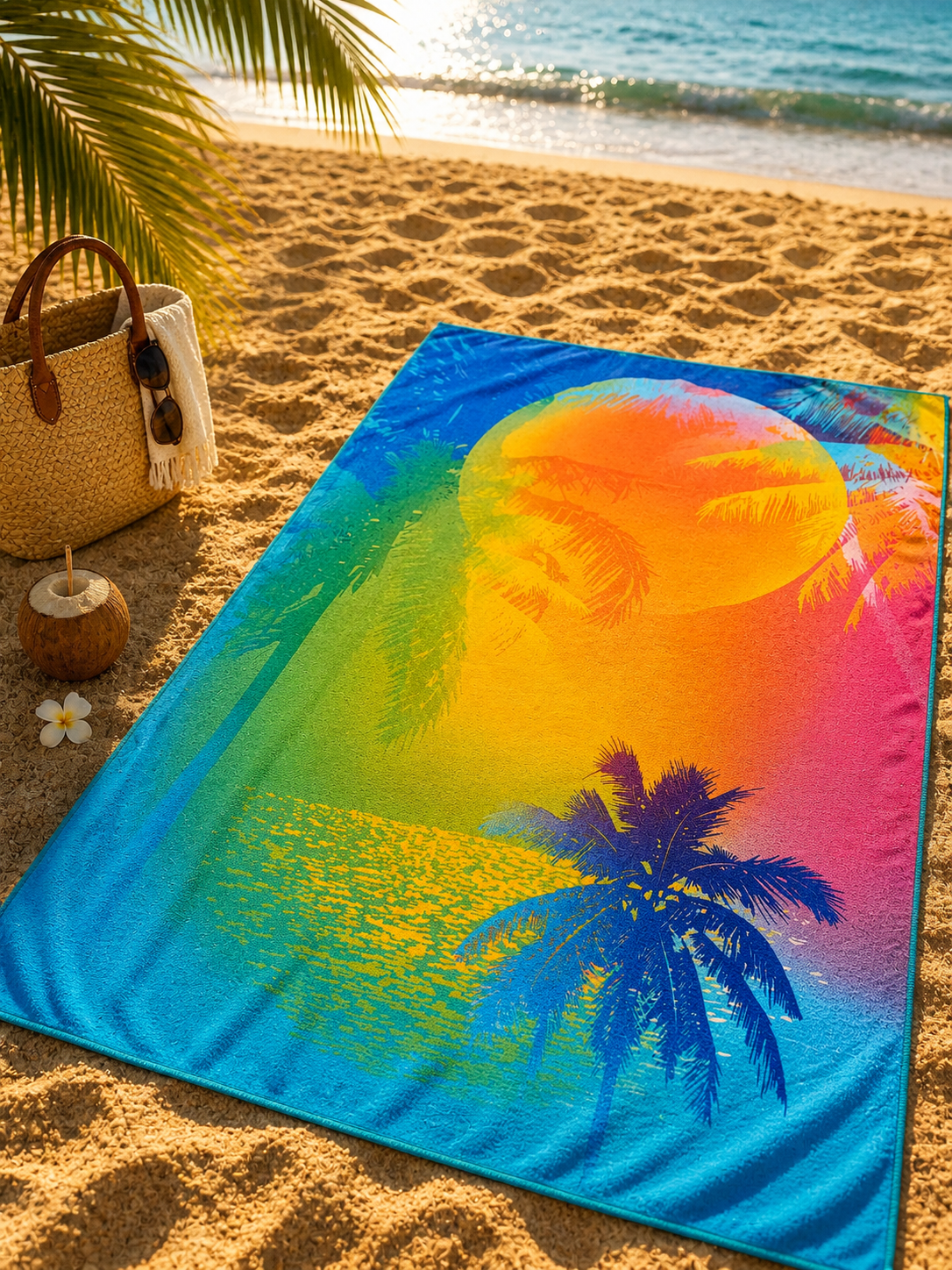 Πετσέτα Θαλάσσης Microfiber 90x150 – Ελαφριά & Απορροφητική