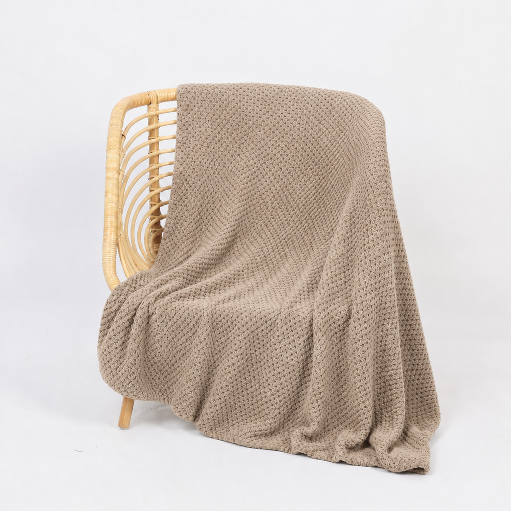 Κουβέρτα–Ριχτάρι Super Soft με Ανάγλυφη Υφή | 160×220 & 220×240 cm