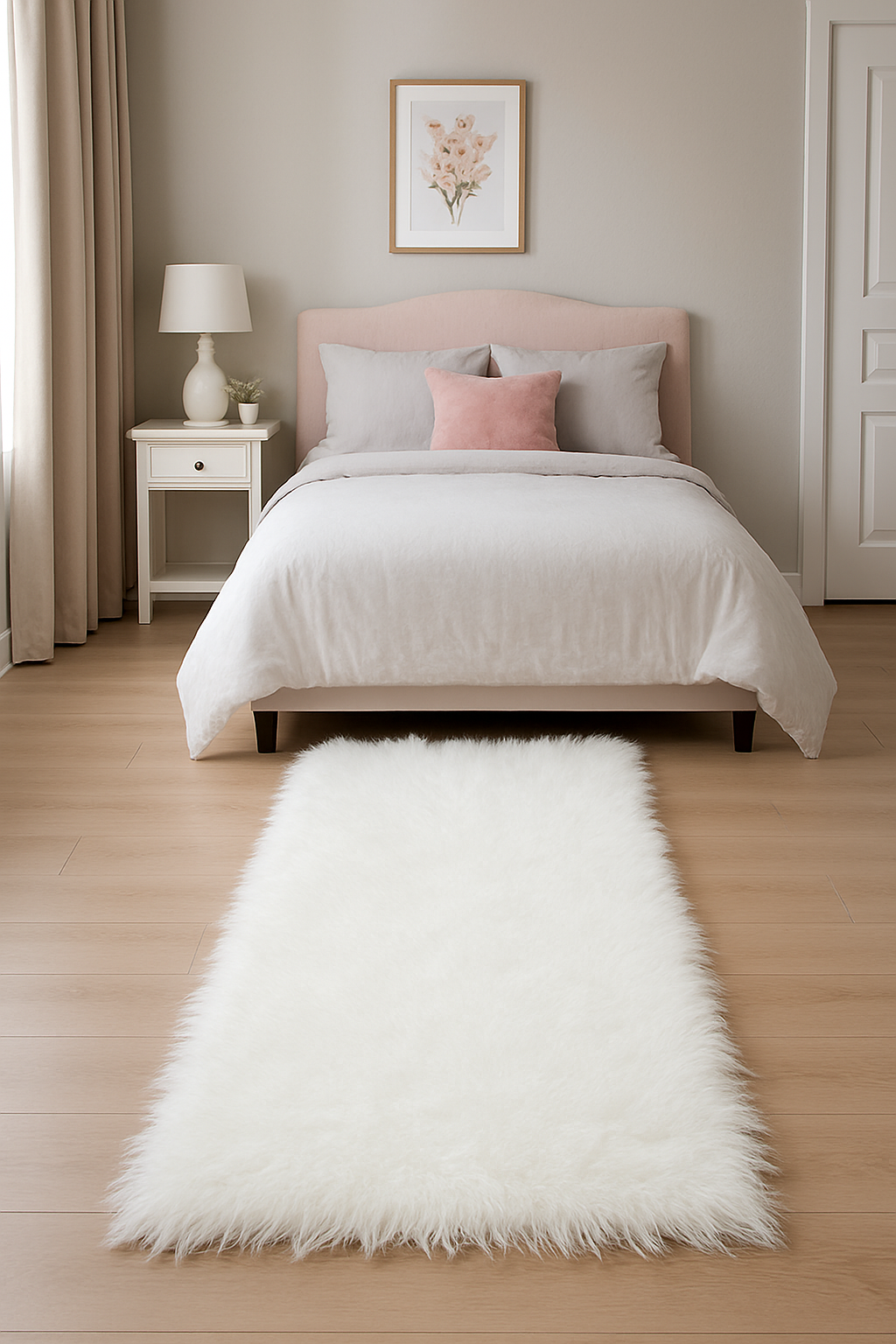 Διάδρομος Τεχνητής Γούνας 60×140 εκ – Μακριά Τρίχα & Αντιολισθητικός