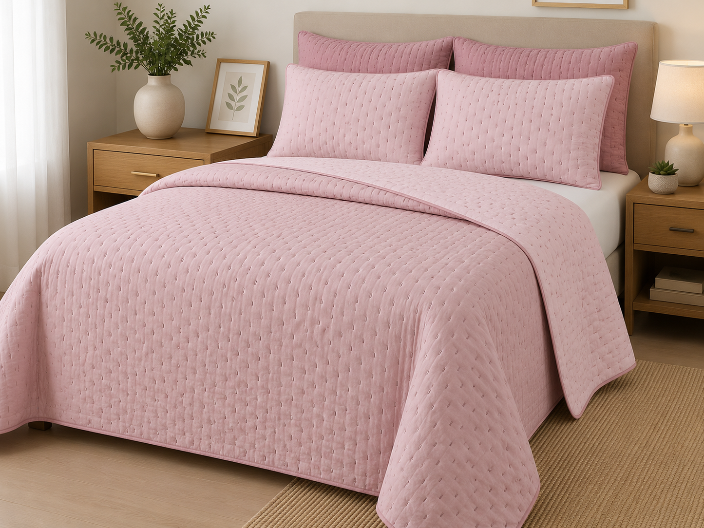 Μονό Κουβερλί Διπλής Όψης 160×250 cm-ALL4MYHOME
