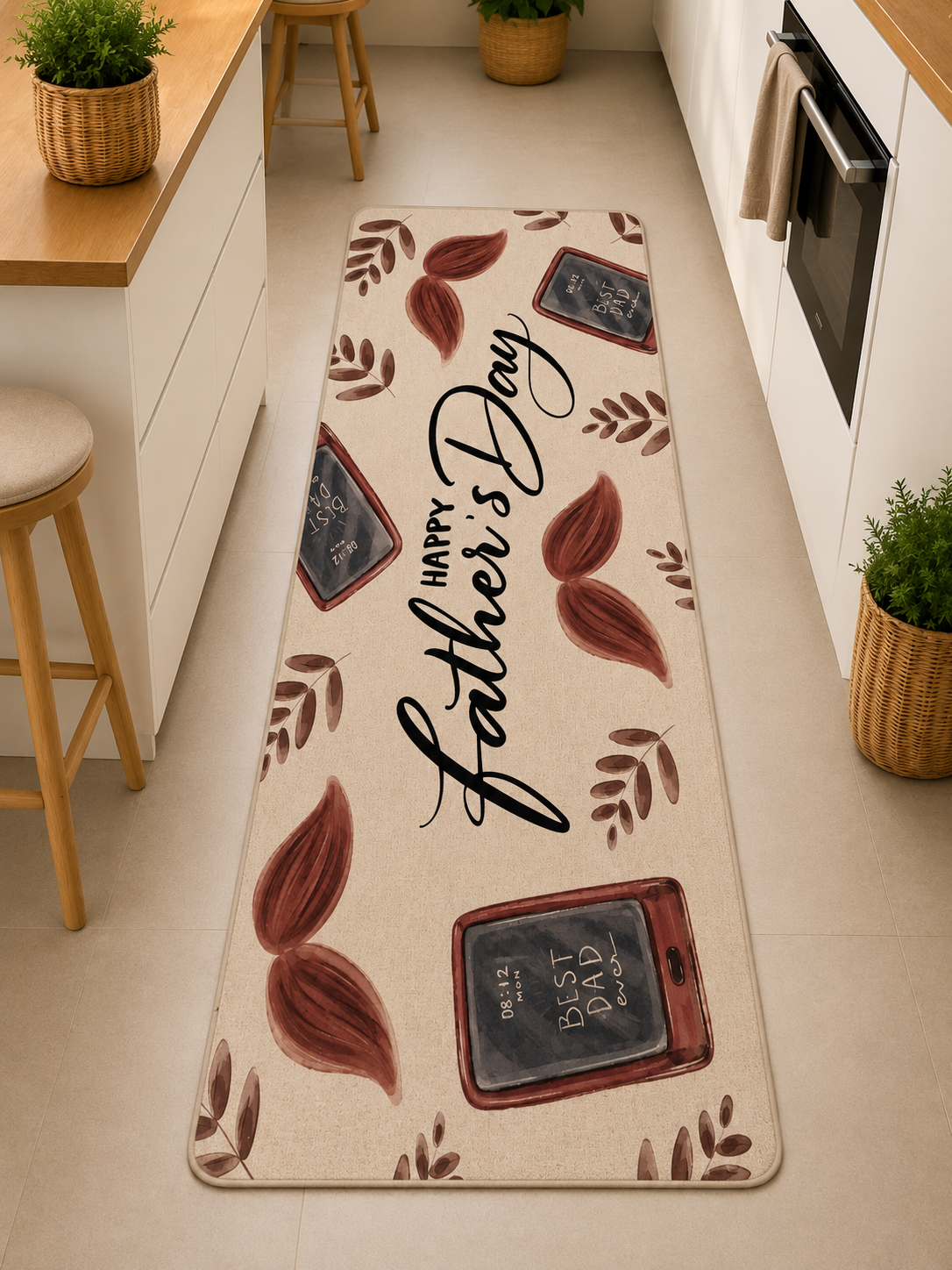 Premium Διάδρομος Κουζίνας 60×180cm – Αντιολισθητικός με Μοντέρνα Σχέδια