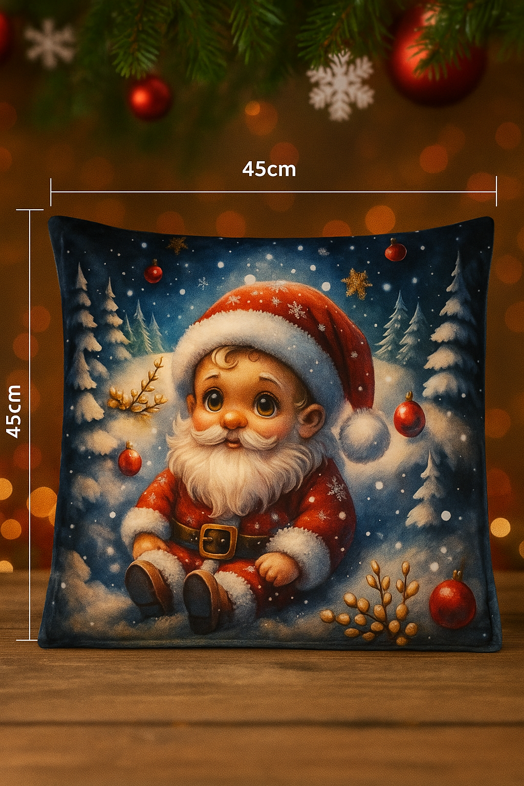 Χριστουγενιατικες μαξιλαροθηκες σετ 2 τεμαχιων