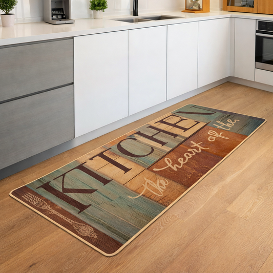 Λαστιχένιος Διάδρομος Κουζίνας 60x120 & 60x140 Αντιολισθητικός – Αδιάβροχος, Πλενόμενος, Μοντέρνα Σχέδια