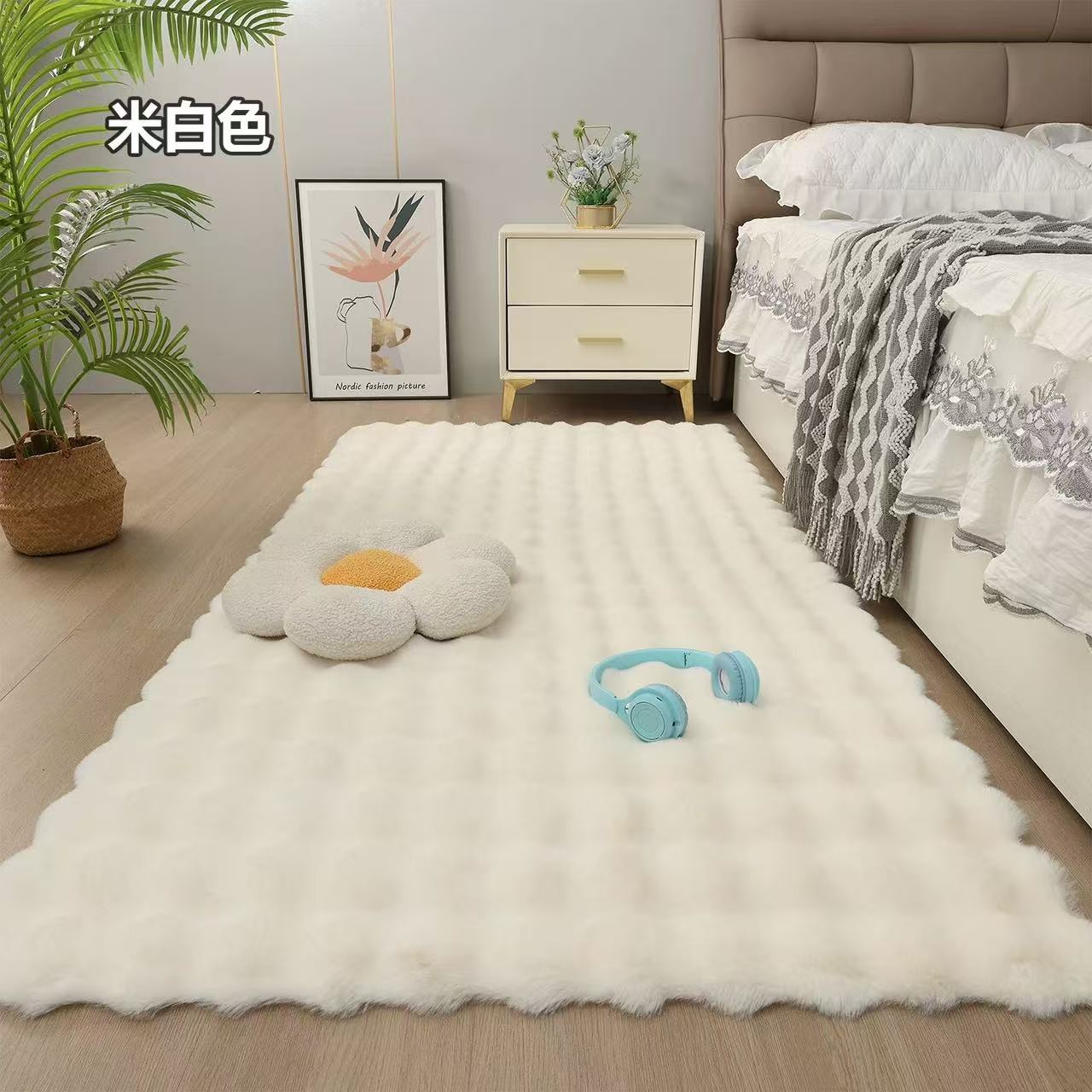 Διαδρομος απο τεχνιτη γουνα κουνελιου 60×150