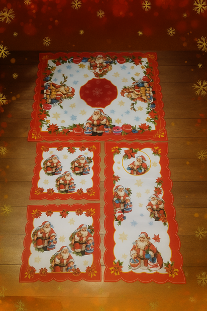 Χριστουγεννιατικα σετ 4 τεμαχιων