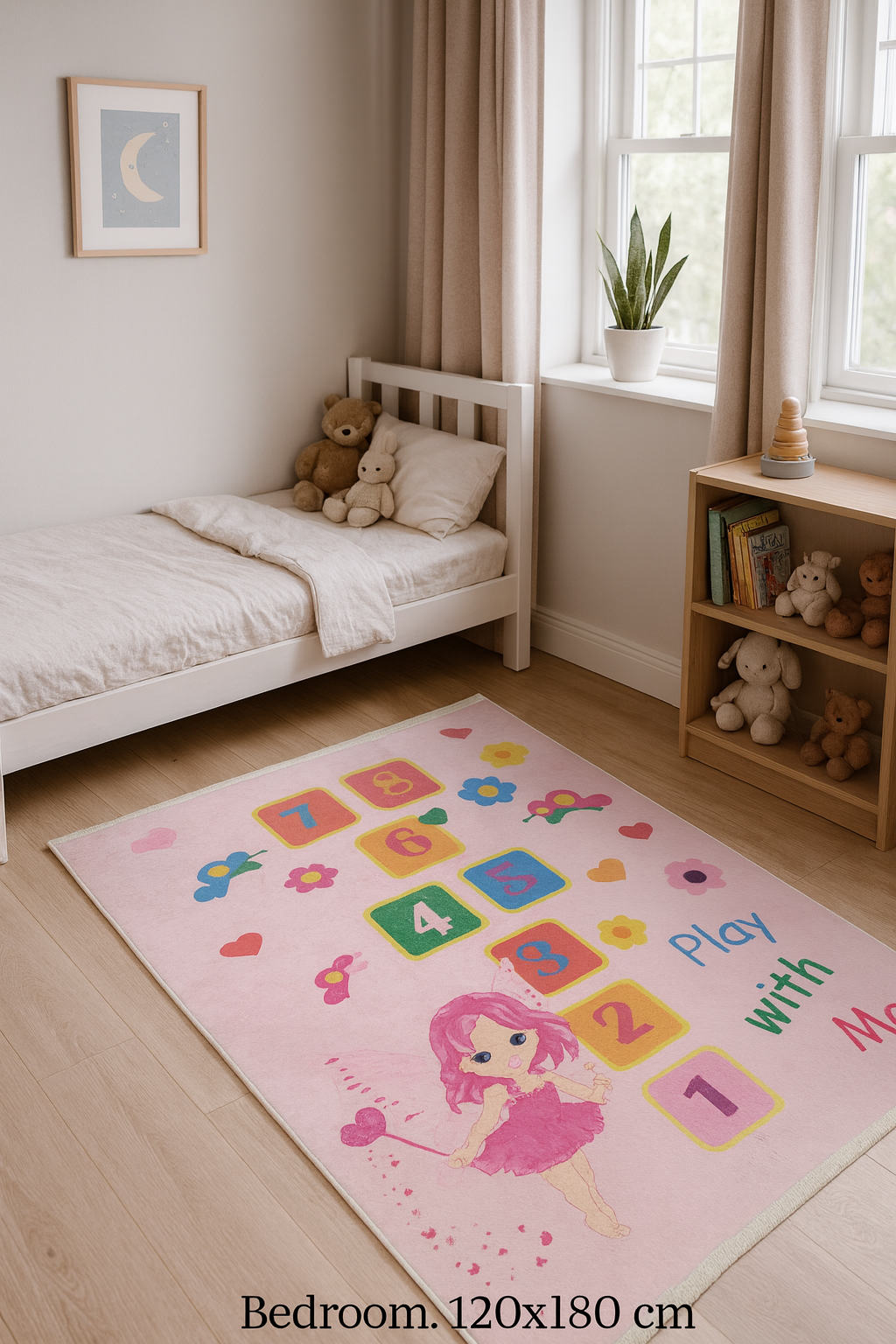 Παιδικά Χαλάκια Δωματίου 120×180 cm – Αυτοκίνητα, Πίστα Αγώνων, Πυροσβεστικό, Πριγκίπισσα & Εκπαιδευτικά Σχέδια