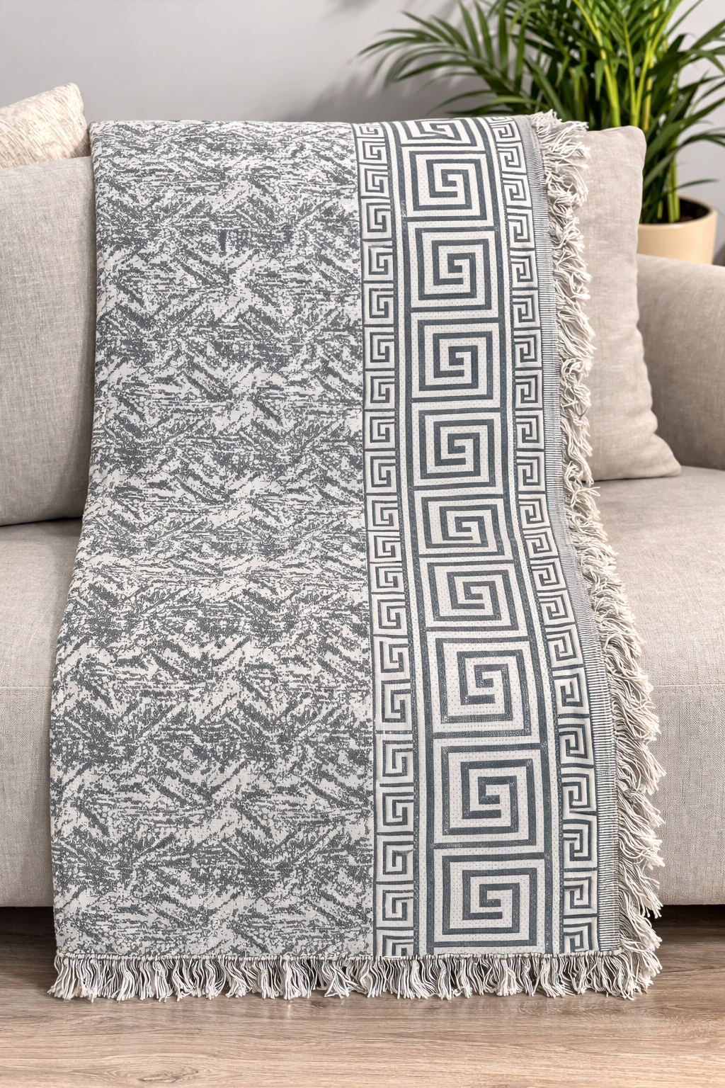 Βαμβακερό Ριχτάρι Καναπέ 180x300|All4myhome